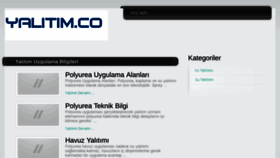 What Yalitim.co website looked like in 2015 (9 years ago)
