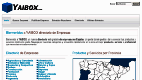 What Yaibox.com website looked like in 2015 (9 years ago)