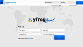 What Yfrog.us website looked like in 2015 (8 years ago)