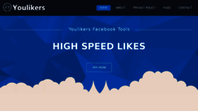 What Youlikers.com website looked like in 2015 (8 years ago)
