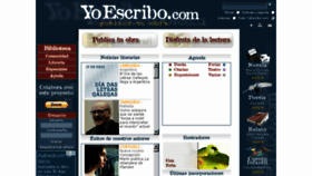 What Yoescribo.com website looked like in 2015 (8 years ago)