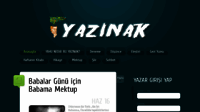 What Yazinak.com website looked like in 2015 (8 years ago)