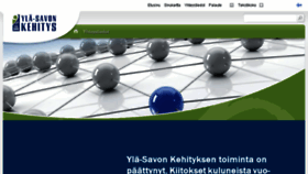 What Ylasavonkehitys.fi website looked like in 2015 (8 years ago)