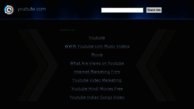What Youbute.com website looked like in 2015 (8 years ago)