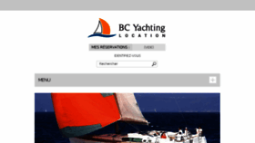 What Yachting-location.fr website looked like in 2015 (8 years ago)