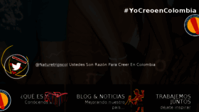 What Yocreoencolombia.com website looked like in 2015 (8 years ago)
