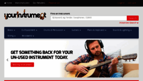 What Yourinstrument.com.au website looked like in 2015 (8 years ago)
