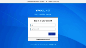 What Ypool.net website looked like in 2015 (9 years ago)