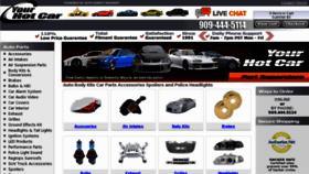 What Yourhotcar.com website looked like in 2015 (8 years ago)
