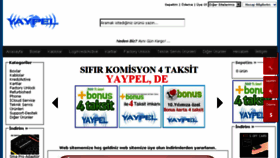What Yaypel.com.tr website looked like in 2015 (8 years ago)