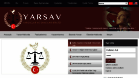 What Yarsav.org.tr website looked like in 2015 (8 years ago)