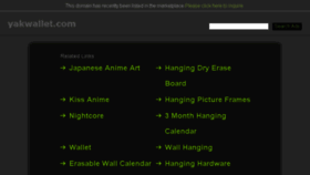 What Yakwallet.com website looked like in 2016 (8 years ago)