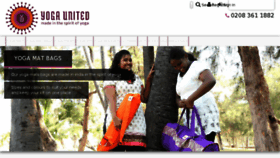 What Yogaunited.co.uk website looked like in 2016 (8 years ago)