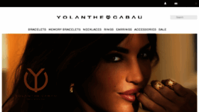 What Yolanthecabau.com website looked like in 2016 (8 years ago)