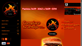 What Yagosgrill.com website looked like in 2016 (8 years ago)