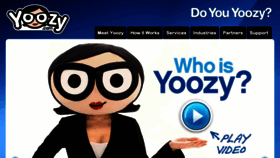 What Yoozy.com website looked like in 2016 (8 years ago)