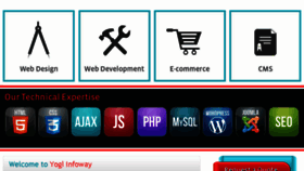 What Yogiinfoway.com website looked like in 2016 (9 years ago)