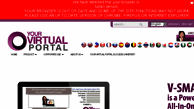 What Yourvirtualportal.com website looked like in 2016 (8 years ago)