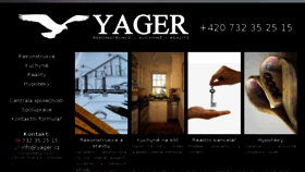 What Yager.cz website looked like in 2016 (7 years ago)