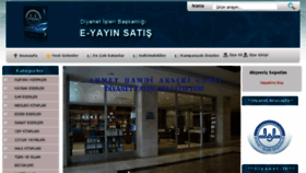What Yayinsatis.diyanet.gov.tr website looked like in 2016 (8 years ago)