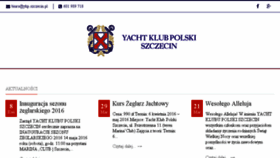 What Ykp.szczecin.pl website looked like in 2016 (8 years ago)