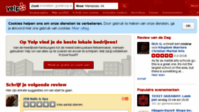 What Yelp.nl website looked like in 2016 (7 years ago)