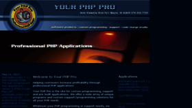 What Yourphppro.com website looked like in 2016 (7 years ago)