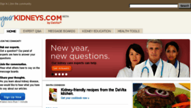 What Yourkidneys.com website looked like in 2016 (7 years ago)