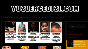 What Yuzlercedizi.com website looked like in 2016 (7 years ago)