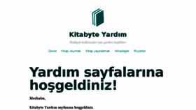 What Yardim.kitabyte.com website looked like in 2016 (7 years ago)