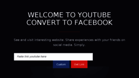 What Yt-fb.com website looked like in 2016 (7 years ago)