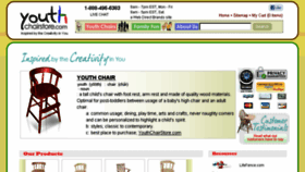 What Youthchairstore.com website looked like in 2016 (7 years ago)