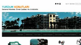 What Yurdumkonutlari.com website looked like in 2016 (7 years ago)