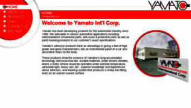 What Yamatousa.com website looked like in 2016 (7 years ago)