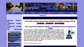 What Yorkcarpet.com website looked like in 2016 (7 years ago)