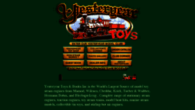 What Yesteryeartoys.com website looked like in 2016 (7 years ago)