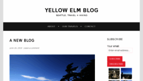 What Yellowelm.com website looked like in 2016 (7 years ago)
