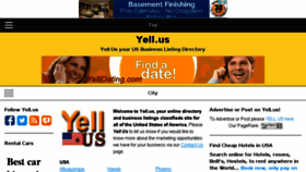 What Yell.us website looked like in 2016 (7 years ago)