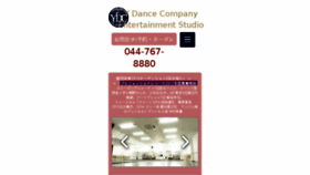 What Y-dance.com website looked like in 2016 (7 years ago)