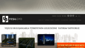 What Yesilgyo.com.tr website looked like in 2016 (7 years ago)