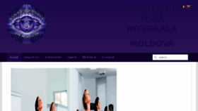 What Yogaintegrala.com website looked like in 2016 (7 years ago)
