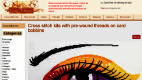 What Yiotas-xstitch.com website looked like in 2016 (7 years ago)