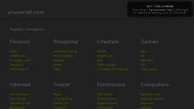 What Youserial.com website looked like in 2016 (8 years ago)