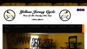 What Yellowjerseycycle.com website looked like in 2016 (7 years ago)