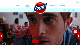 What Yoggi.pt website looked like in 2016 (7 years ago)