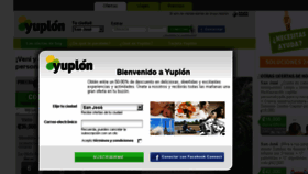 What Yuplon.com website looked like in 2016 (9 years ago)