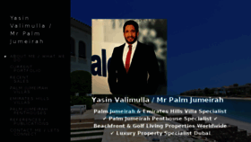What Yasin-valimulla.com website looked like in 2016 (7 years ago)