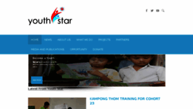 What Youthstarcambodia.org website looked like in 2016 (7 years ago)
