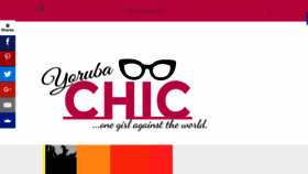What Yorubachic.com website looked like in 2017 (7 years ago)
