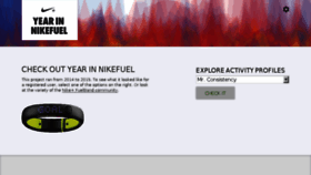 What Yearinnikefuel.com website looked like in 2017 (7 years ago)